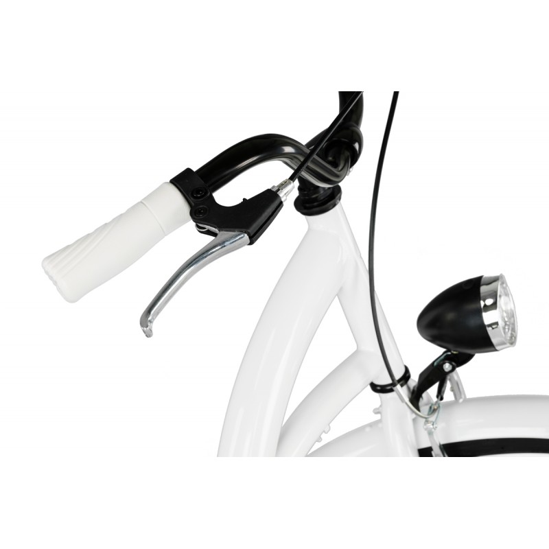 Milord Komfort Fahrrad Damenfahrrad, 26 Zoll, Weiss, 1 Gang