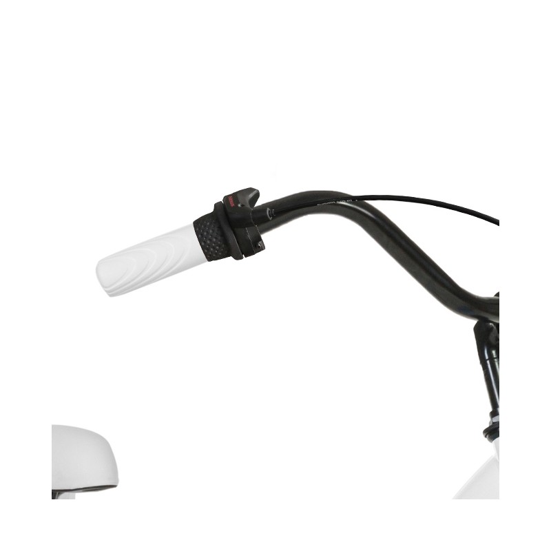 Milord Komfort Fahrrad Mit Korb Damenfahrrad, 26 Zoll, Weiss, 3 Gänge