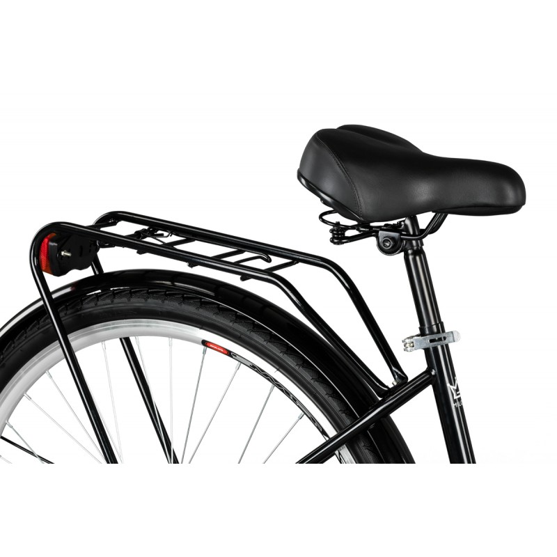 Milord Komfort Fahrrad Damenfahrrad, 26 Zoll, Schwarz, 1 Gang