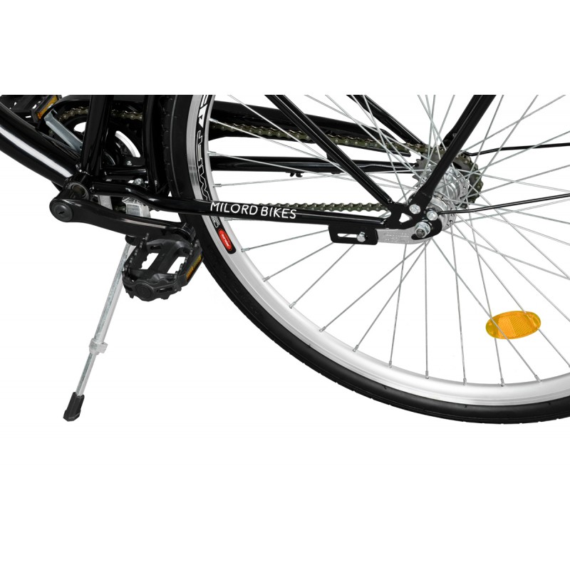 Milord Komfort Fahrrad Damenfahrrad, 26 Zoll, Schwarz, 1 Gang