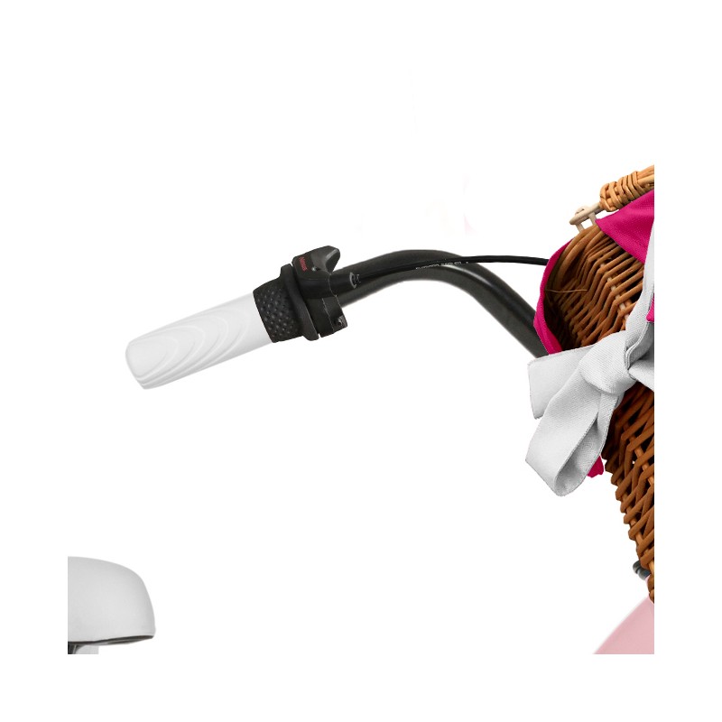 Milord Komfort Fahrrad Mit Korb Damenfahrrad, 26 Zoll, Pink, 3 Gänge