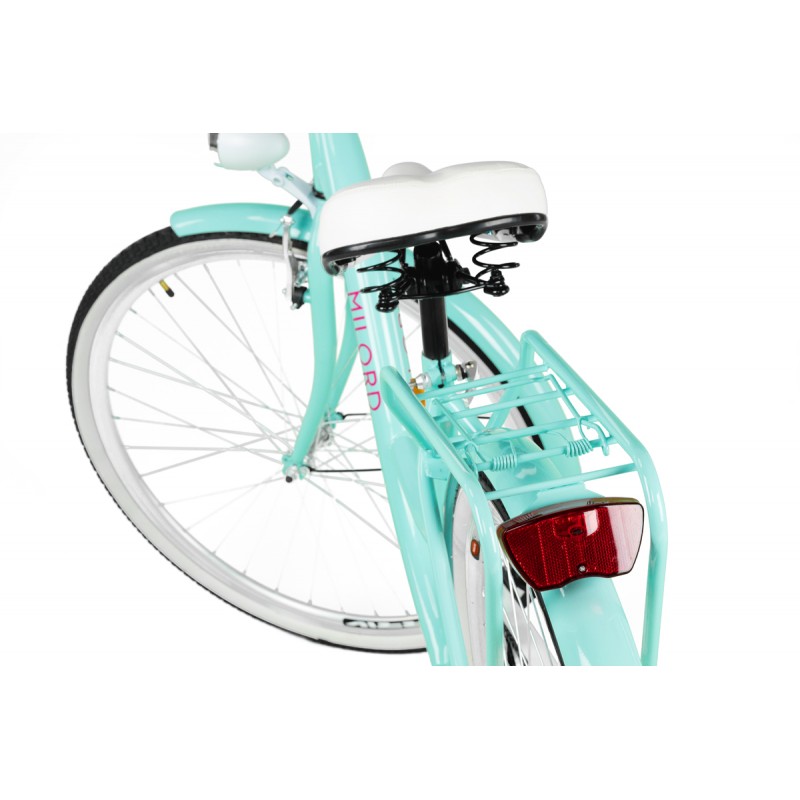 Milord Komfort Fahrrad Damenfahrrad, 26 Zoll, Wasserblau, 1 Gang