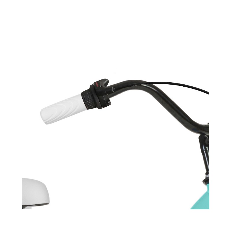 Milord Komfort Fahrrad Mit Korb Damenfahrrad, 26 Zoll, Wasserblau, 3 Gänge