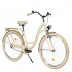 Milord Komfort Fahrrad Damenfahrrad, 28 Zoll, Creme-Braun, 1 Gang