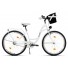 Milord Komfort Fahrrad Mit Korb Damenfahrrad, 28 Zoll, Weiss, 1 Gang