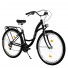Milord Komfort Fahrrad Damenfahrrad, 28 Zoll, Schwarz, 21 Gänge