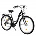 Milord Komfort Fahrrad Damenfahrrad, 28 Zoll, Schwarz, 21 Gänge