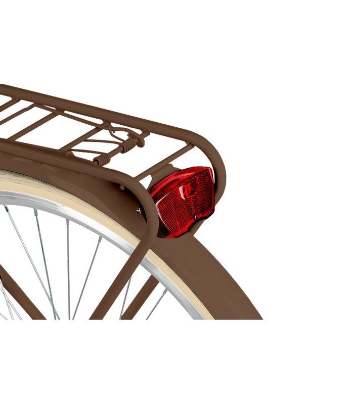 Milord Komfort Fahrrad Damenfahrrad, 28 Zoll, Braun, 1 Gang