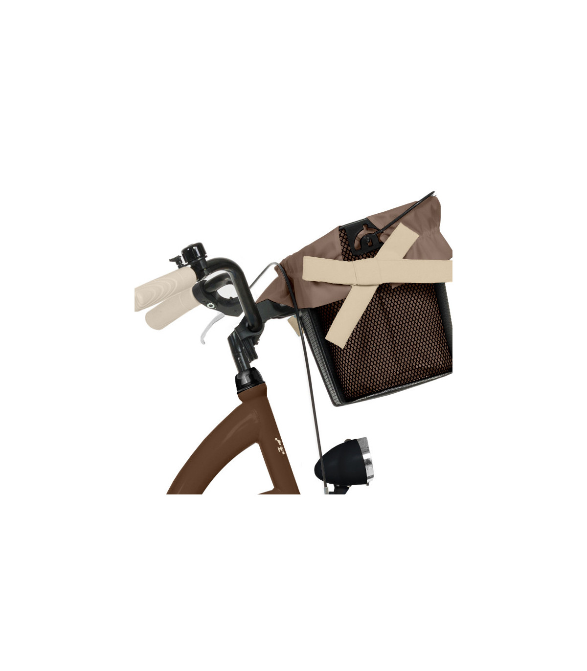 Milord Komfort Fahrrad Korb Damenfahrrad 28 Zoll Braun 1 Gang