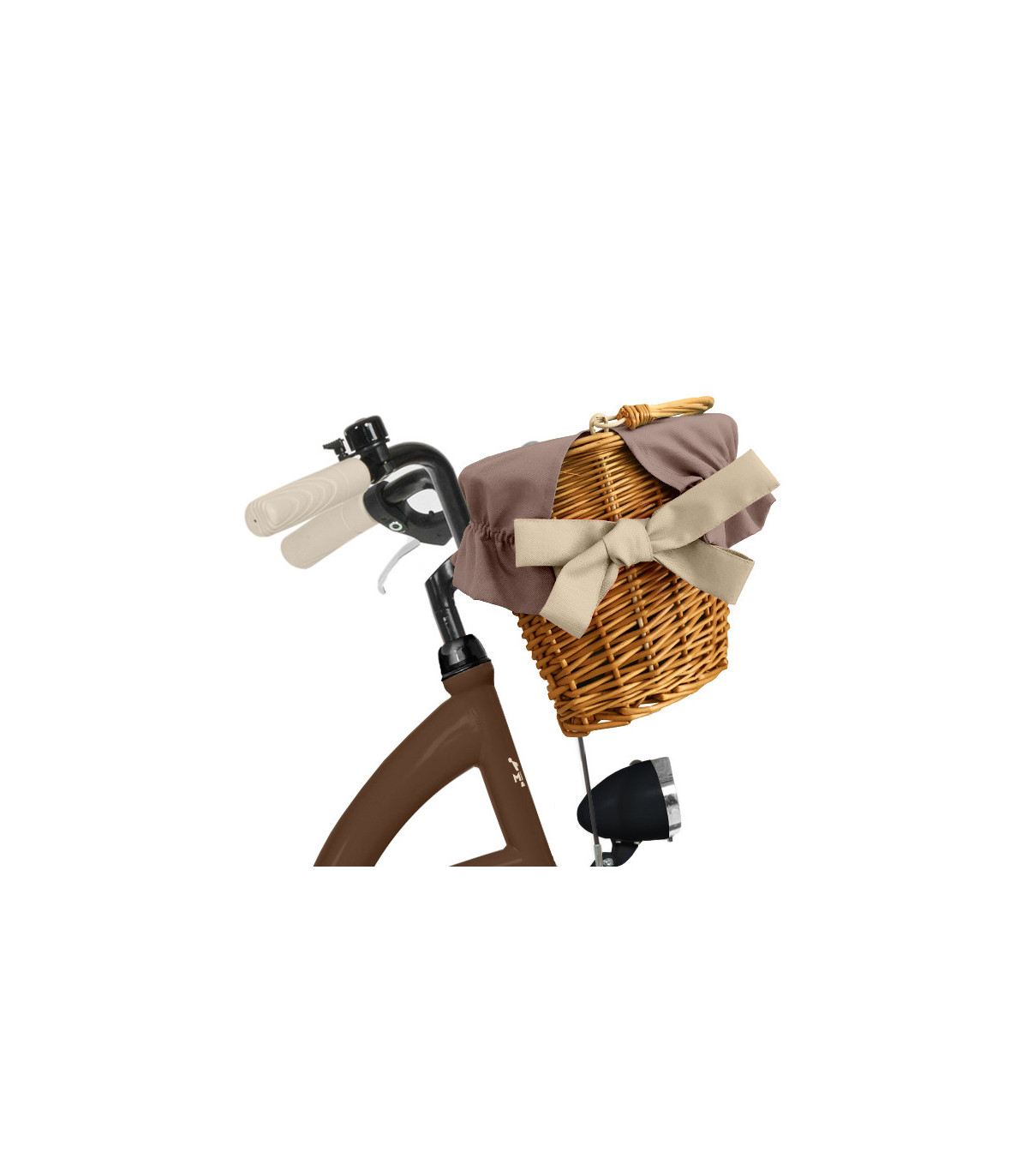 Milord Fahrrad Weidenkorb Damenfahrrad 28 Zoll Braun 1 Gang