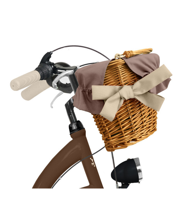 Milord Fahrrad Weidenkorb Damenfahrrad 26 Zoll Braun 7 Gänge