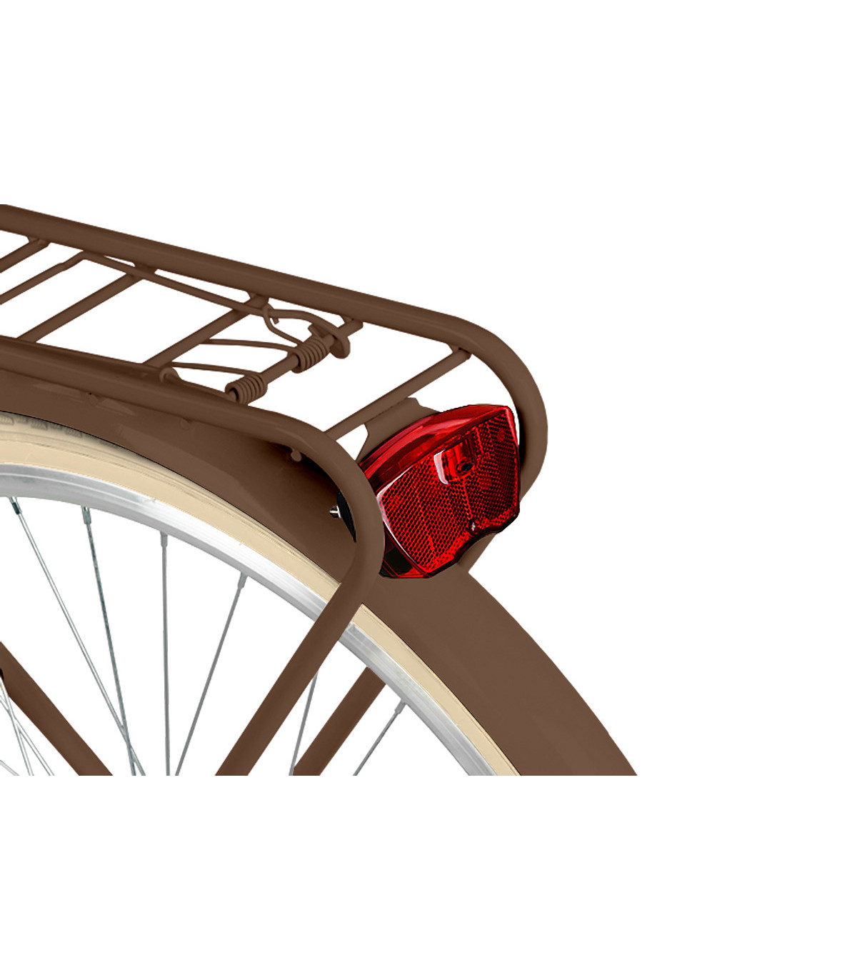 Milord Fahrrad Korb Damenfahrrad 28 Zoll Braun 7 Gänge