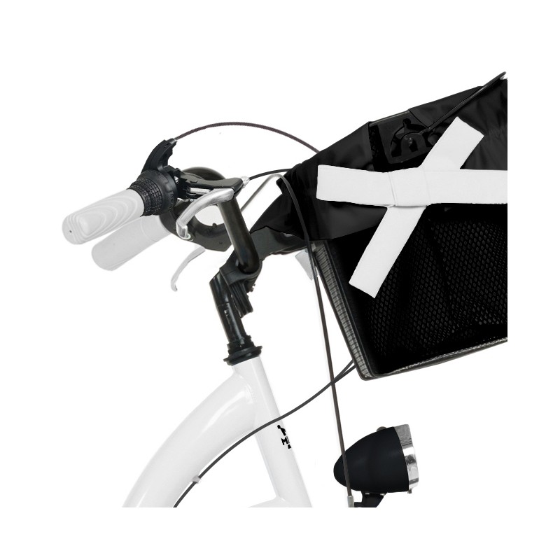 Milord Komfort Fahrrad Mit Korb Damenfahrrad, 28 Zoll, Weiss, 3 Gänge