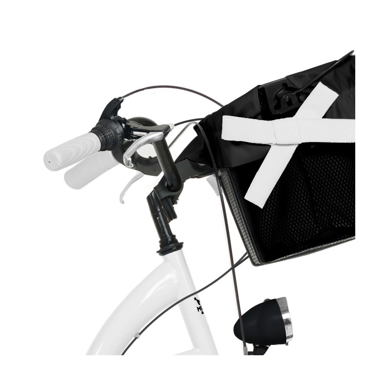 Milord Komfort Fahrrad Mit Korb Damenfahrrad, 28 Zoll, Weiss, 3 Gänge