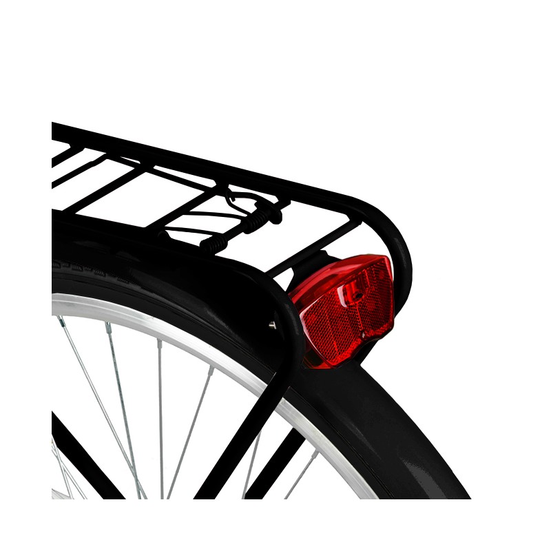 Milord Komfort Fahrrad Damenfahrrad, 28 Zoll, Schwarz, 7 Gänge