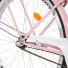 Milord Komfort Fahrrad Mit Korb Damenfahrrad, 28 Zoll, Pink, 3 Gänge