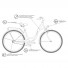 Milord Komfort Fahrrad Mit Korb Damenfahrrad, 28 Zoll, Wasserblau, 3 Gänge