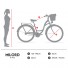 Milord Komfort Fahrrad Mit Korb Damenfahrrad, 28 Zoll, Wasserblau, 3 Gänge
